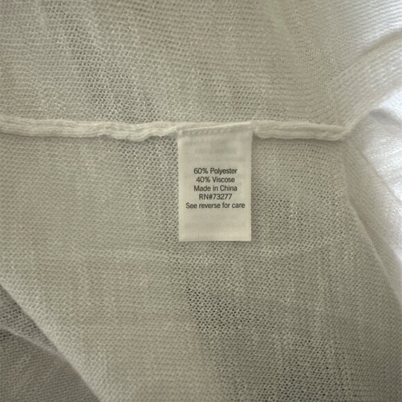 Nine West White Shrug - NWT - Size 5X - Picture 5 of 5